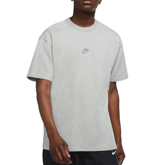 NWT Nike NSW Premium Essential TShirt Shirt Grey Gray XXL 2XL DB3193-063